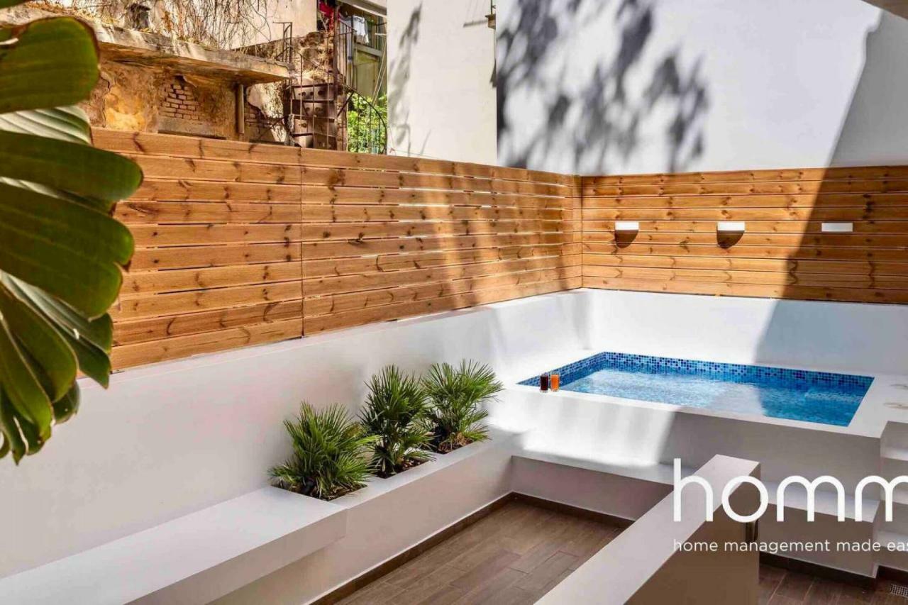 Nemeseos 1St Floor Homm Apartment With Roof Garden And Wading Pool Атина Екстериор снимка