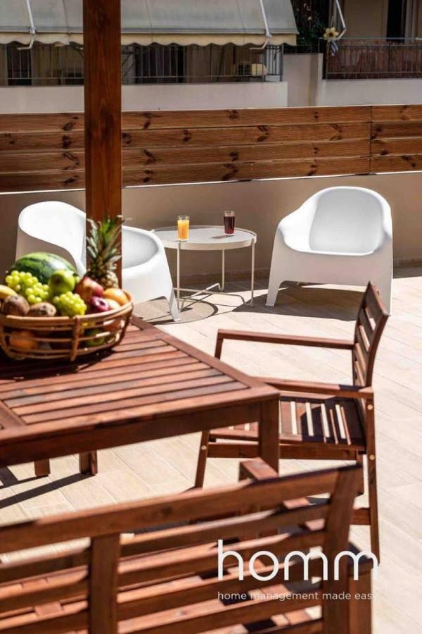 Nemeseos 1St Floor Homm Apartment With Roof Garden And Wading Pool Атина Екстериор снимка